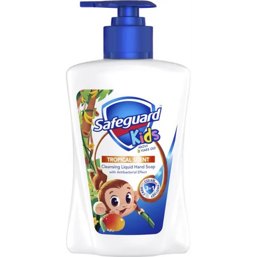 ŠĶIDRĀS ZIEPES SAFEGUARD KIDS TROPICAL 225ML
