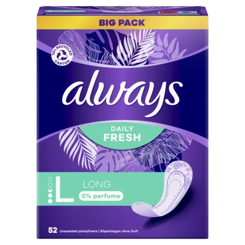IKDIENAS IELIKTNĪŠI ALWAYS LINERS LONG 52GAB.