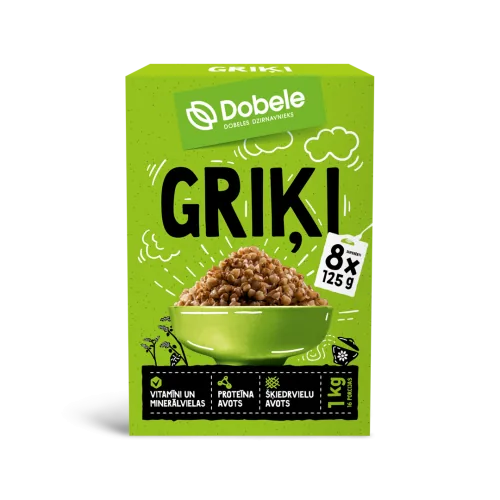 GRIĶI DOBELE 8X125G