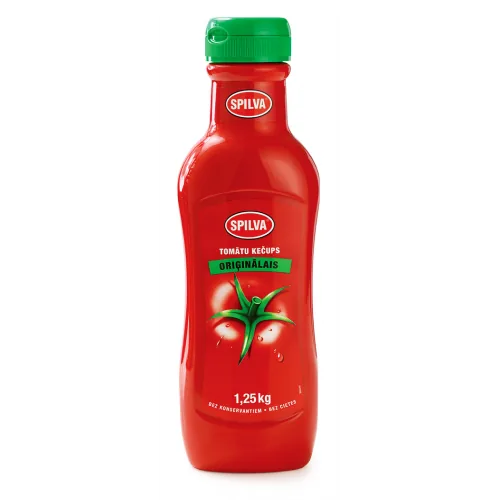 KEČUPS SPILVA TOMĀTU ORIĢINĀLAIS 1.25KG