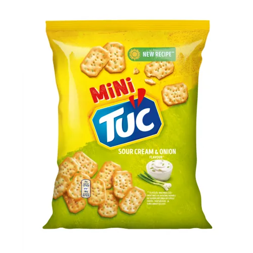 CEPUMI TUC MINI AR KRĒJUMA SĪPOLU GARŠU 100G