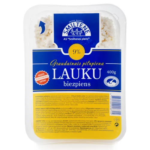 BIEZPIENS SMILTENE GRAUDAINAIS 9% 400G