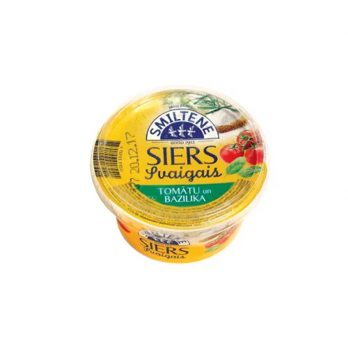 SVAIGAIS SIERS SMILTENE TOMĀTU BAZILIKU 200G