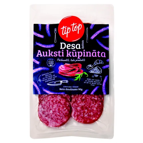DESA TIP TOP AUKSTI KŪPINĀTA ŠĶĒLĒS 90G