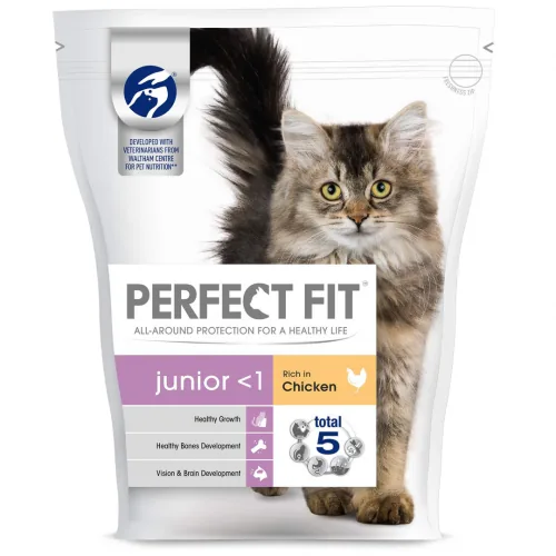 BARĪBA KAĶIEM SAUSĀ PERFECT FIT KAĶĒNIEM AR CĀĻA GAĻU 750G