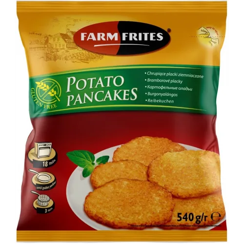 SALD. KARTUPEĻU PANKŪKAS FARM FRITES 540G