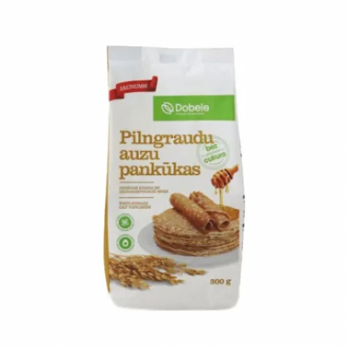 AUZU PANKŪKAS DOBELE PILNGRAUDU 300G