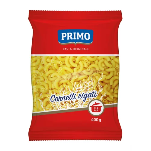 MAKARONI PRIMO CORNETTI RIGATI 1KG