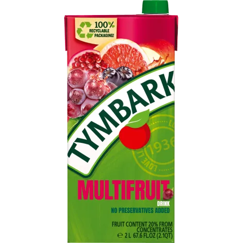DZĒRIENS TYMBARK SARKANA MULTIVITAMĪNU 2L