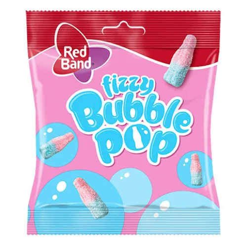 ŽELEJKONFEKTES RED BAND BUBBLE POP 100G