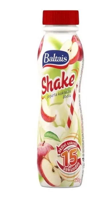 JOGURTA KOKTEILIS BALTAIS SHAKE ĀBOLU 250G