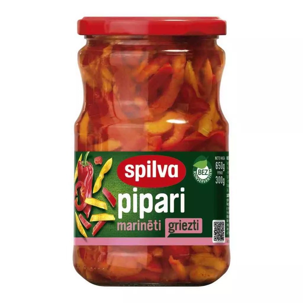 PIPARI SPILVA GRIEZTI MARINĀDĒ 650G