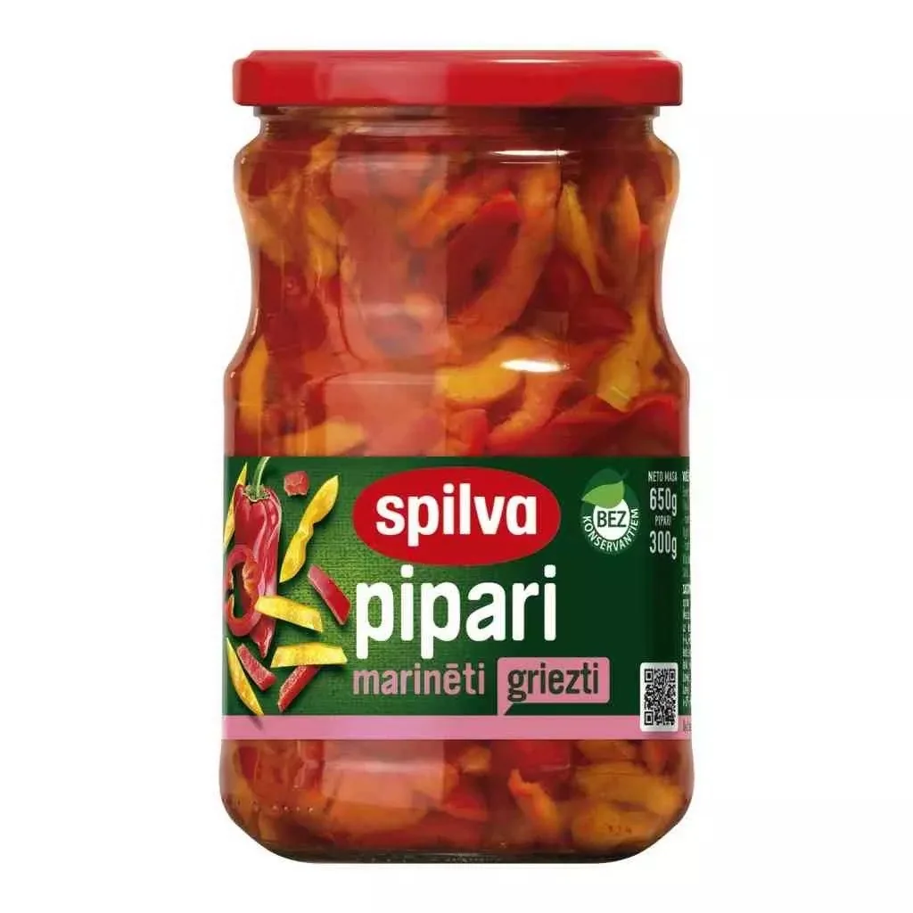 PIPARI SPILVA GRIEZTI MARINĀDĒ 650G