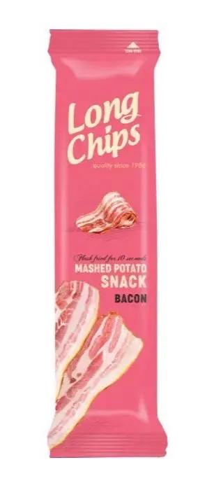 KARTUPEĻU PLĀKSNES LONG CHIPS BEKONA 75G
