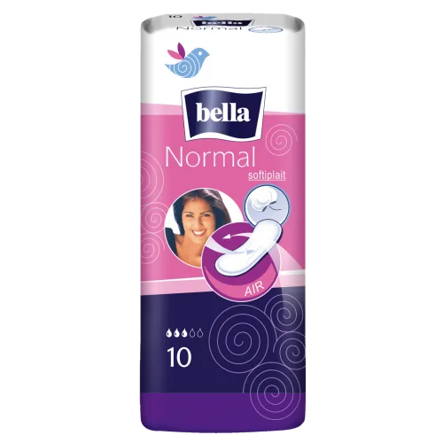 HIGIĒNISKĀS PAKETES BELLA WHITE NORMAL 10GAB.