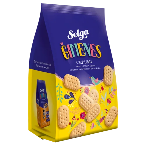 CEPUMI SELGA ĢIMENEI AR IEBIEZINĀTĀ PIENA GARŠU 300G