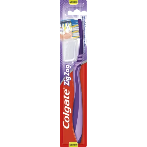 ZOBU BIRSTE COLGATE ZIG-ZAG MEDIUM