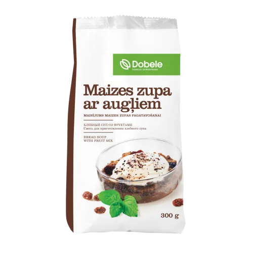 MAIZES ZUPA DOBELE AR AUGĻIEM 300G