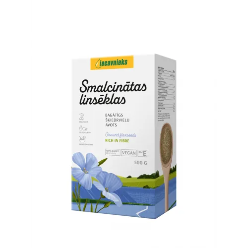 LINSĒKLAS IECAVAS SMALCINĀTAS 500G
