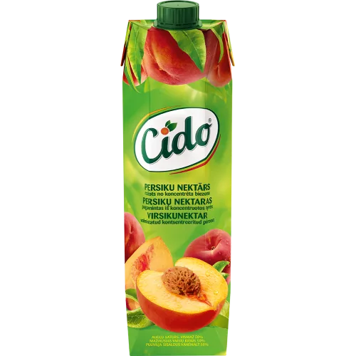 NEKTĀRS CIDO PERSIKU 1.0L