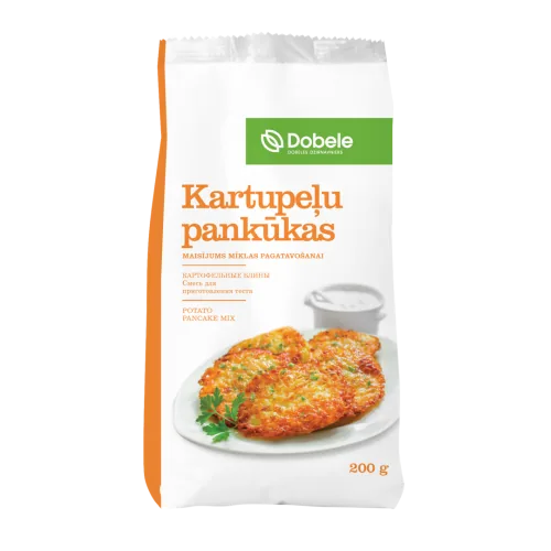 MILTU MAISĪJUMS DOBELE KARTUPEĻU PANKŪKAS 200G