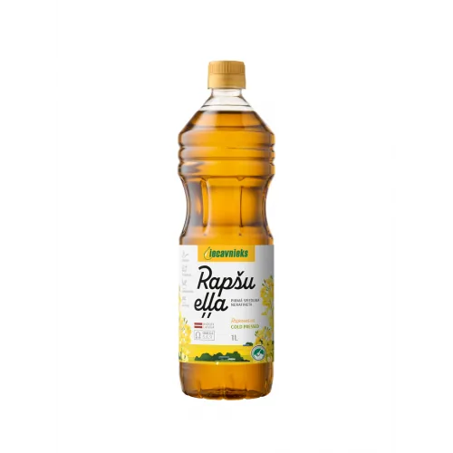 EĻĻA IECAVNIEKS EXTRA VIRGIN RAPŠU NERAFINĒTA 1L