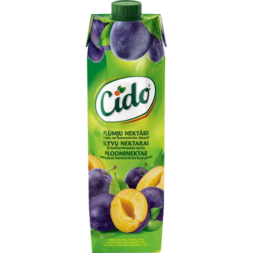 NEKTĀRS PLŪMJU CIDO 1L