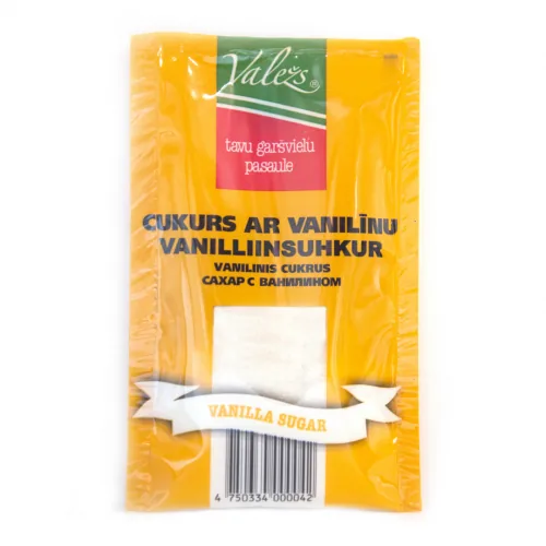 VANILĪNA CUKURS VALEŽS 25G