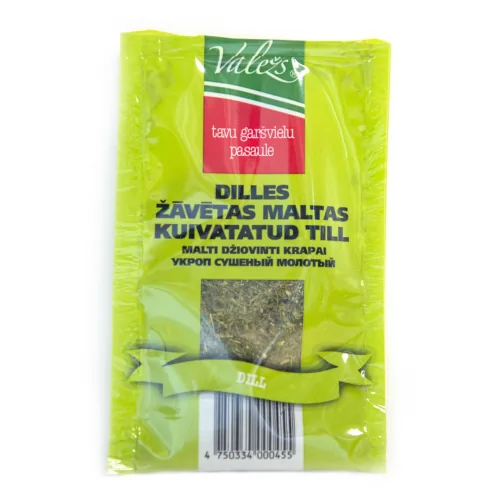 GARŠVIELA VALEŽS DILLES MALTAS-ŽĀVĒTAS 10G