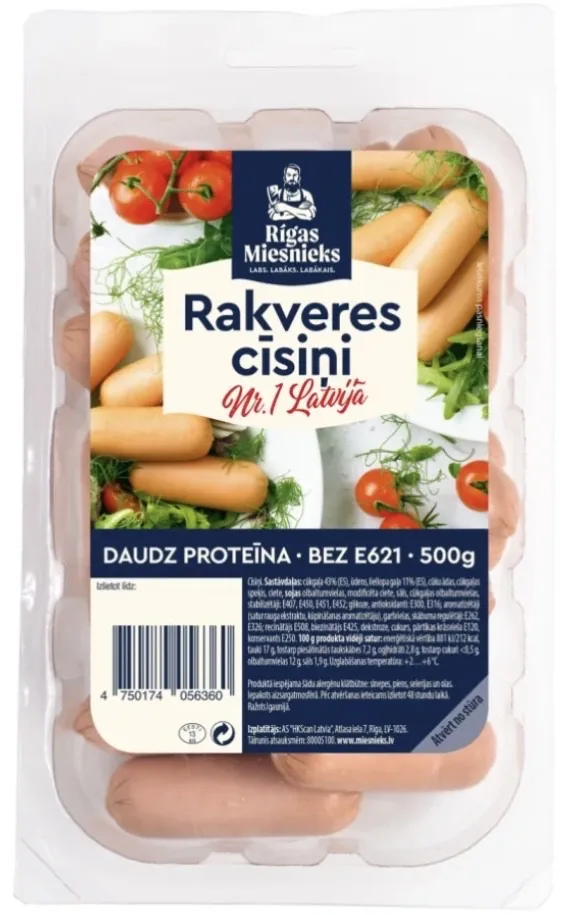 CĪSIŅI RĪGAS MIESNIEKS RAKVERES 500G