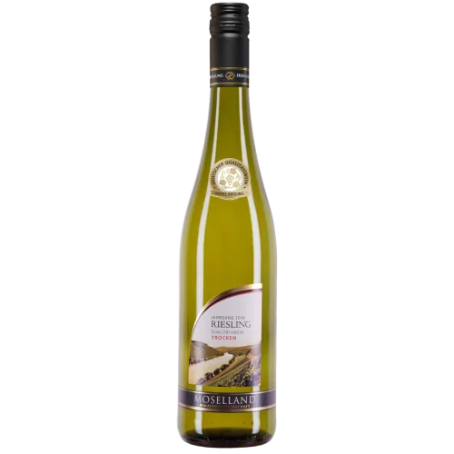 BALTVĪNS MOSELLAND RIESLING TROKEN MOSEL-SAAR-RUWER PUSSAUSAIS 12% 0,75L