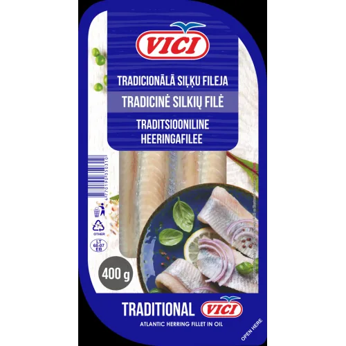 SIĻĶU FILEJA VIČI TRADICIONĀLĀ 400G