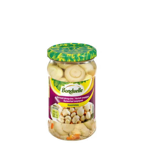 ŠAMPINJONI BONDUELLE MARINĒTI TRADITIONAL 280/165G