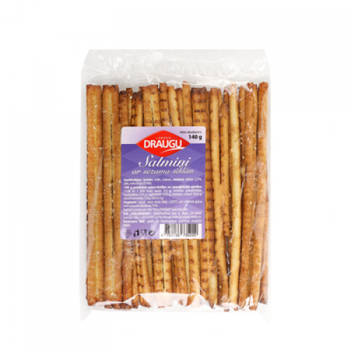 SALMIŅI DRAUGU AR SEZAMU 140G