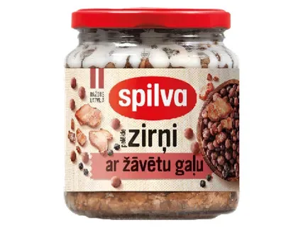 ZIRŅI PELĒKIE SPILVA AR ŽĀVĒTU GAĻU 570G