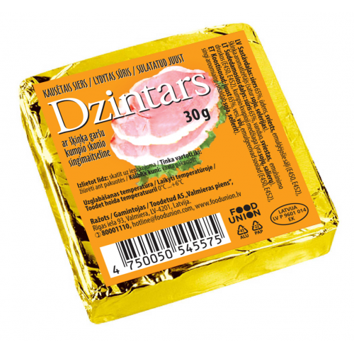 KAUSĒTAIS SIERS DZINTARS AR ŠĶIŅĶI 30G