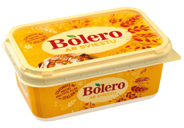 MARGARĪNS BOLERO AR SVIESTU 400G