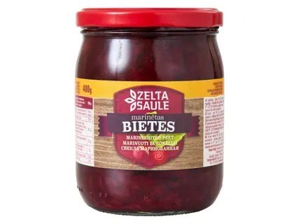 BIETES ZELTA SAULE MARINĒTAS 500ML/300G