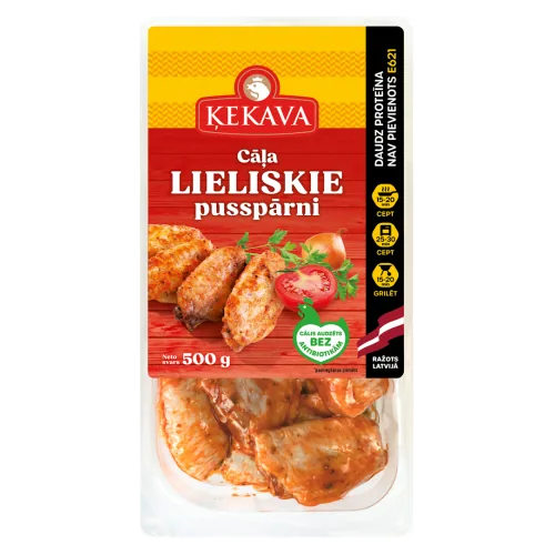 CĀĻA PUSSPĀRNI ĶEKAVA LIELISKIE 500G