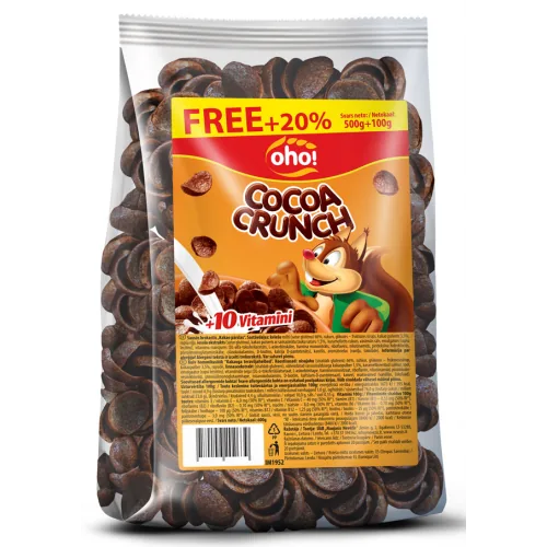 SAUSĀS BROKASTIS OHO AR KAKAO 600G
