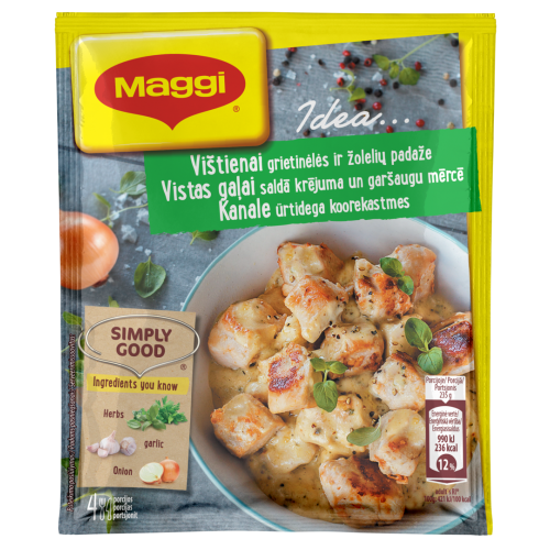 GARŠVIELA MAGGI IDEJA VISTA GARŠV. KRĒJUMA MĒRCĒ 30G
