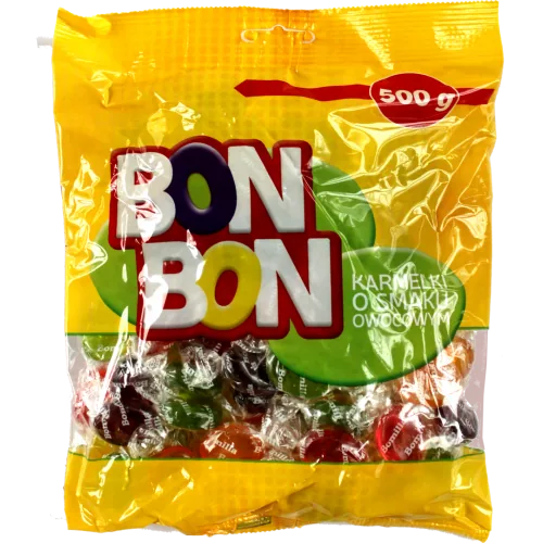 KARAMELES BON-BON AUGĻU 500G
