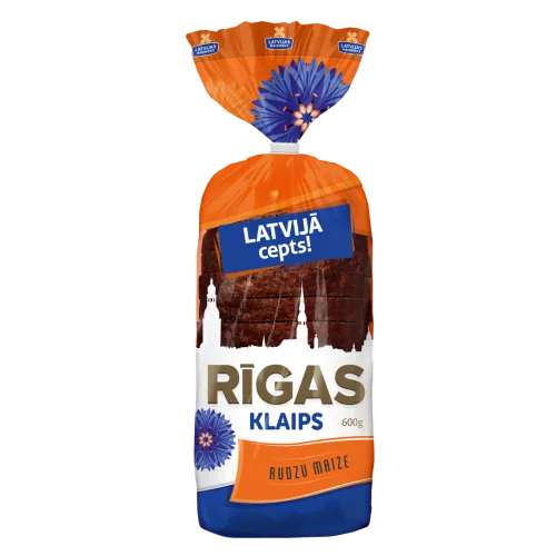FORMAS MAIZE RĪGAS KLAIPS LATVIJAS MAIZNIEKS 600G