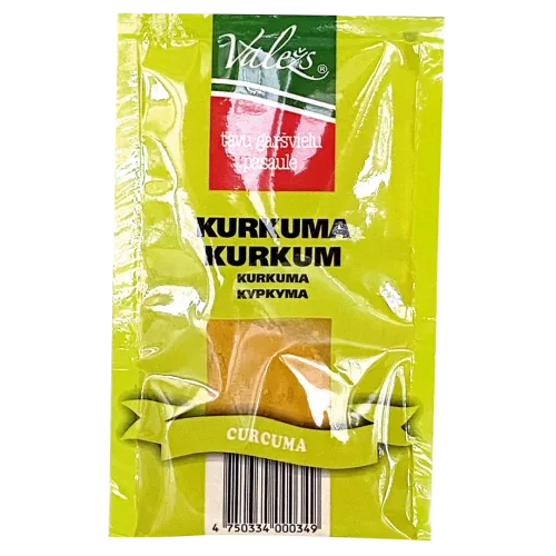 GARŠVIELA VALEŽS KURKUMA 20G