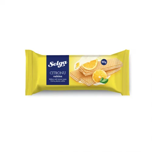 VAFELES SELGA AR CITRONU GARŠU 90G