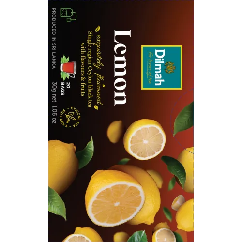TĒJA MELNĀ DILMAH CITRONU 1.5GX20