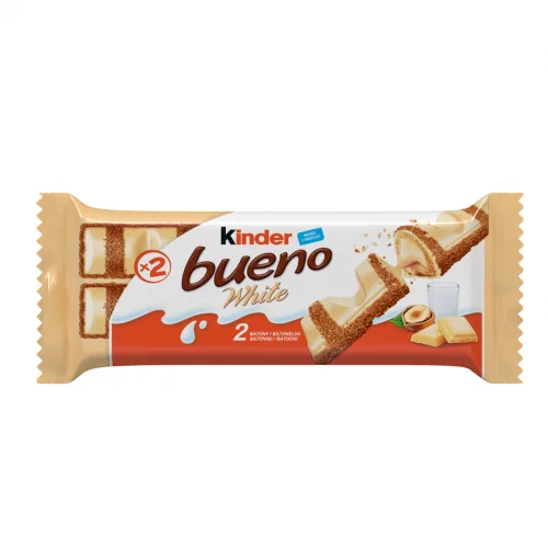 ŠOKOLADES BATONIŅŠ KINDER BUENO WHITE 39G