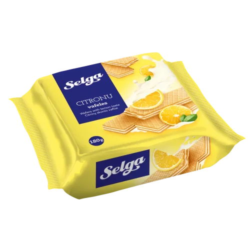 VAFELES SELGA AR CITRONA GARŠU 180G