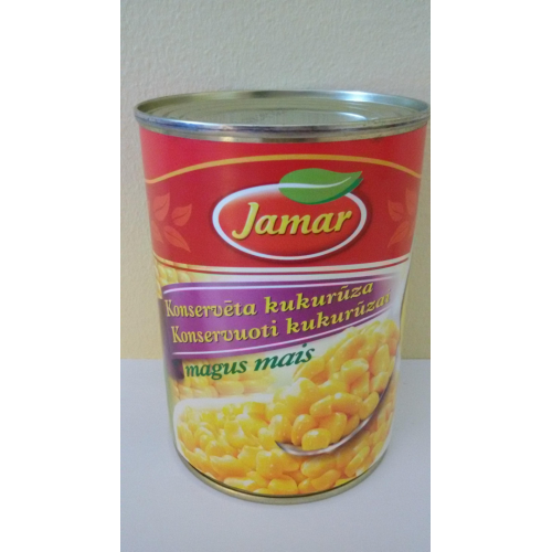 KUKURŪZA JAMAR KONSERVĒTA SALDĀ 400G