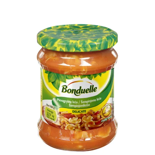 LEČO BONDUELLE ŠAMPINJONU DELICATE 500ML